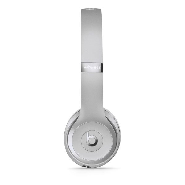 Beats Solo3 Wireless Headphones Silver On Ear Latest Model-2