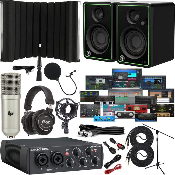 PreSonus AudioBox USB 96 Recording Bundle Pro Audio-0