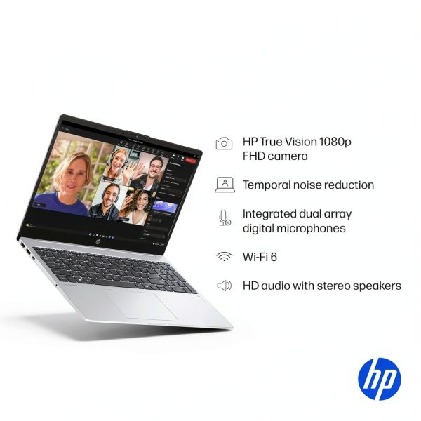 HP OmniBook 3 Copilot PC 15.6 Touch Laptop AMD Ryzen 5-4