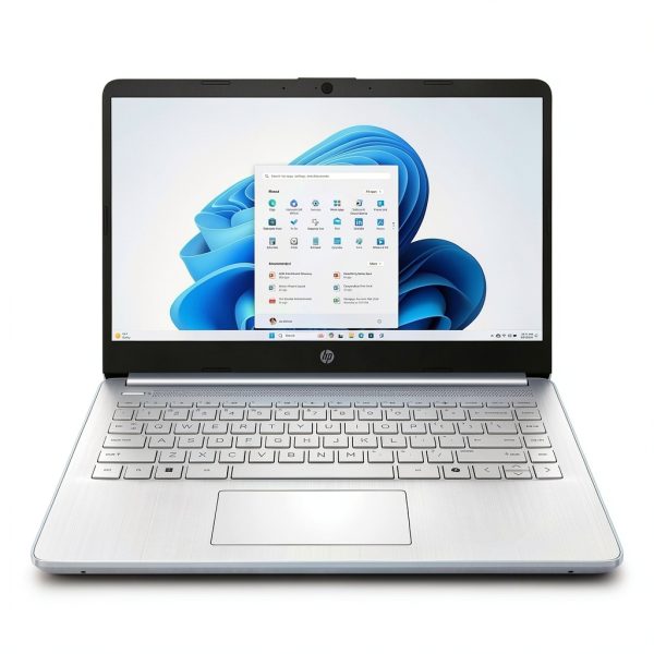 HP 14 Laptop Intel N150 8GB Memory HD Display Rose Gold-0