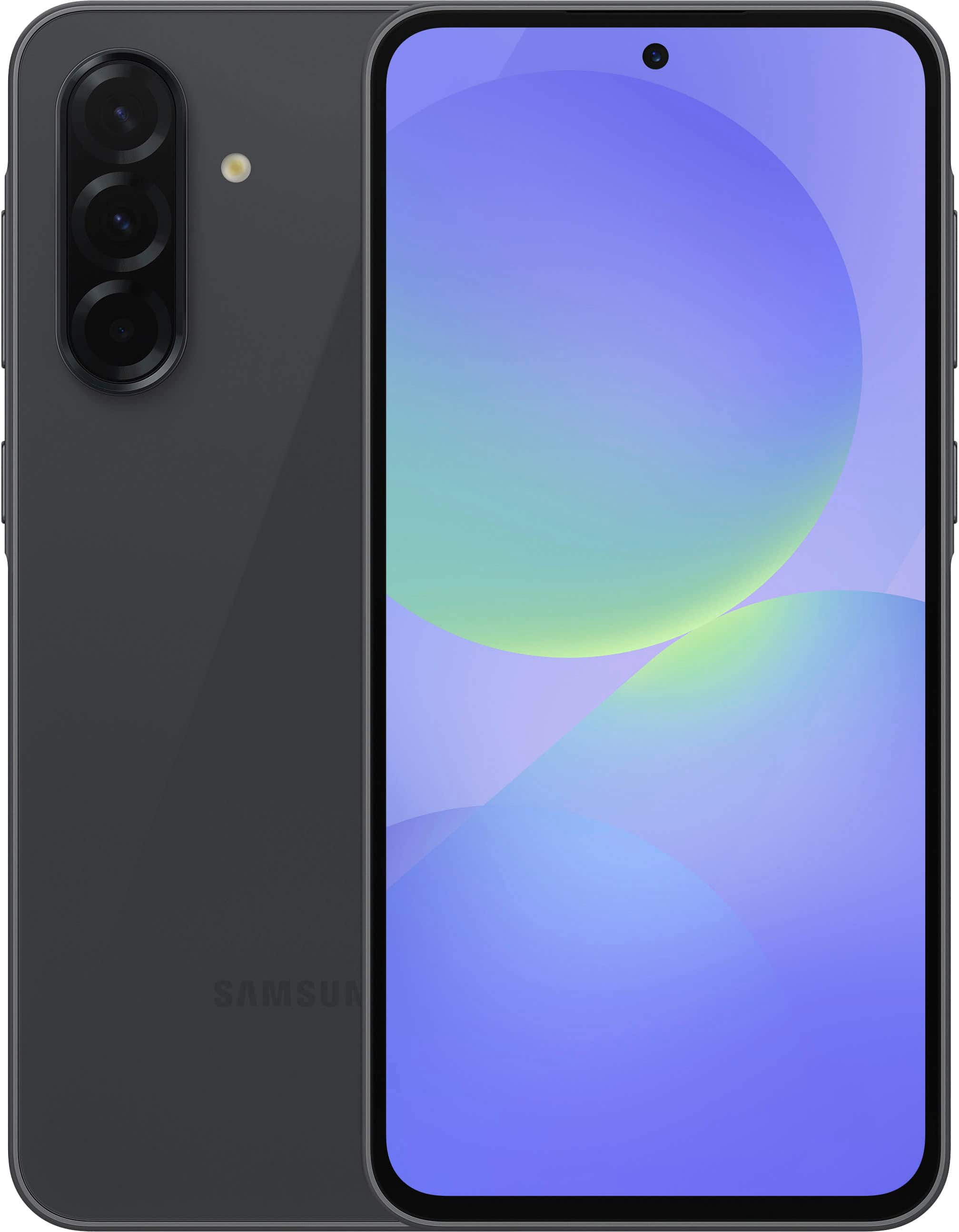 Samsung Galaxy A36 5G displaying its sleek design and vibrant screen