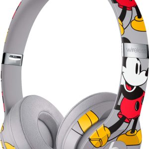Beats Solo3 Wireless Headphones Refurbished Gray Mickey 90th-0