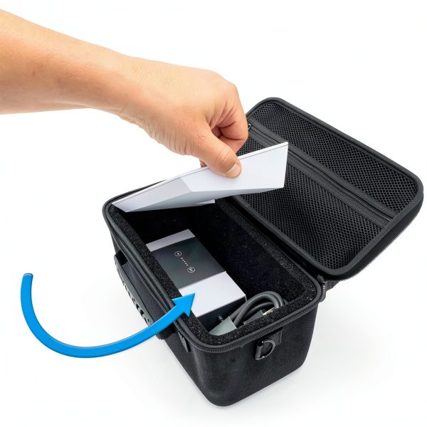 CASEMATIX Starlink Gen 3 Router Travel Case Hard Shell-5
