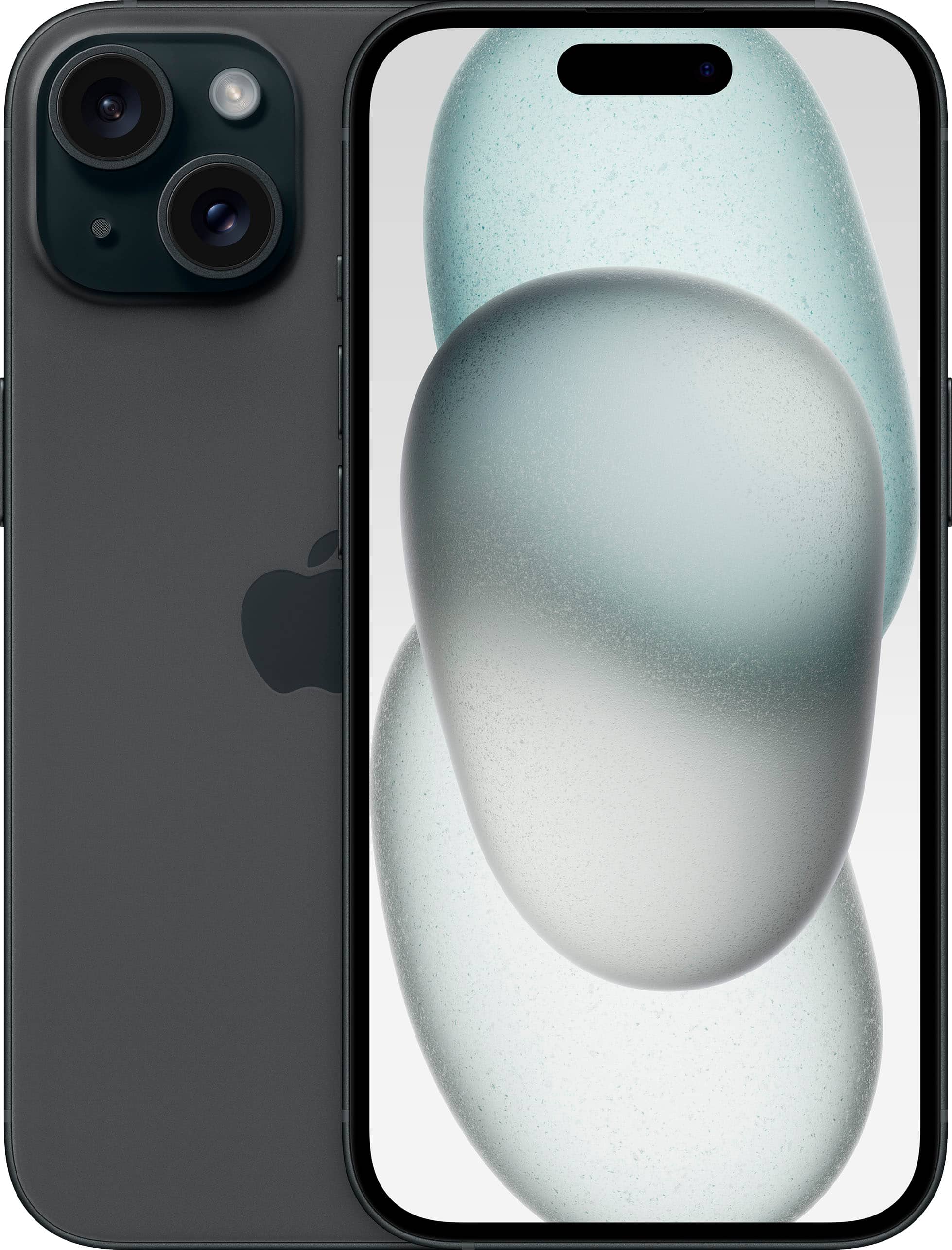 Apple iPhone 15 Unlocked in hand showing Dynamic Island and display