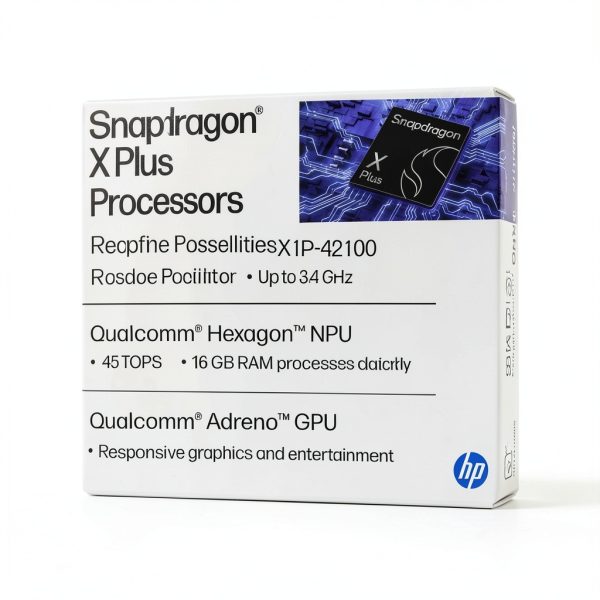 HP OmniBook 5 Copilot+ PC 16 2K OLED Laptop Snapdragon X-9