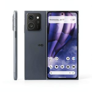 HMD Skyline Android Smartphone 256GB Unlocked Twisted Black-0