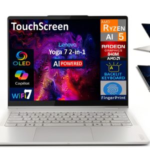 Lenovo Yoga 2 in 1 Laptop Ryzen AI 5 16GB RAM 512GB SSD-0
