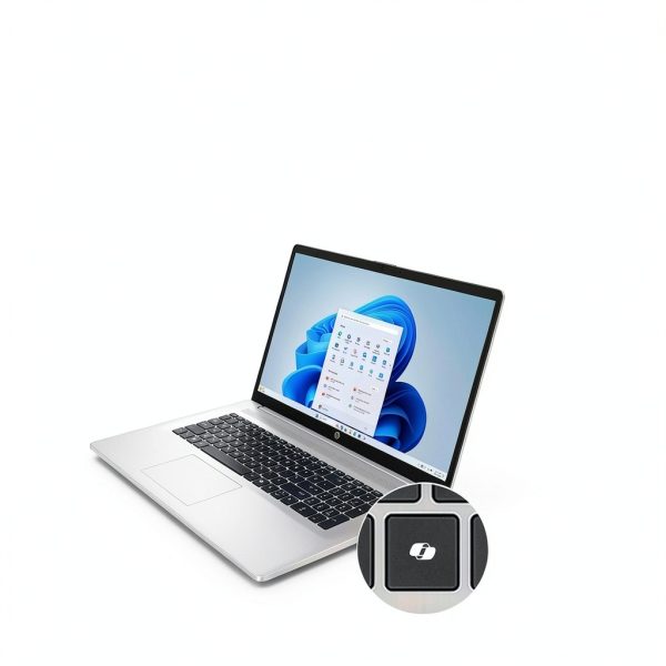 HP 17 Laptop Intel Core i7 16GB Memory 1TB SSD Silver-5