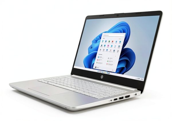 HP 14 Laptop Intel Celeron 4GB DDR4 64GB SSD Snowflake White-6