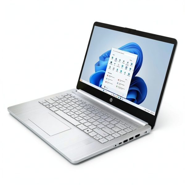HP 14 Laptop Intel N150 8GB Memory HD Display Rose Gold-1