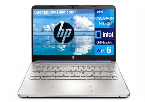 HP 14 Laptop Intel Celeron N4500 4GB DDR4 64GB SSD-0
