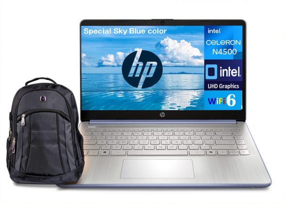 HP 14 Laptop Intel Celeron 16GB RAM 128GB SSD Office 365-1