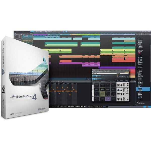 PreSonus Studio 24c USB-C Audio Interface Bundle Recording-4