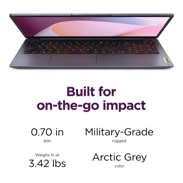 Lenovo IdeaPad Slim 3i Laptop Intel Core i3 8GB RAM Arctic-6