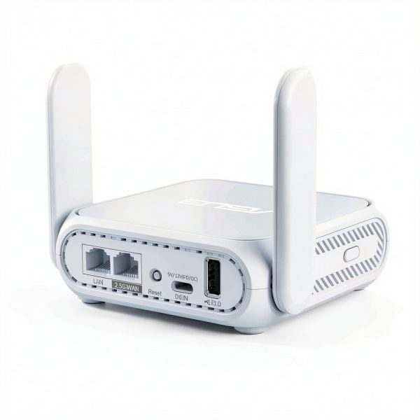 ASUS RT BE58 Go BE3600 Wi Fi 7 Travel Router Black White-5