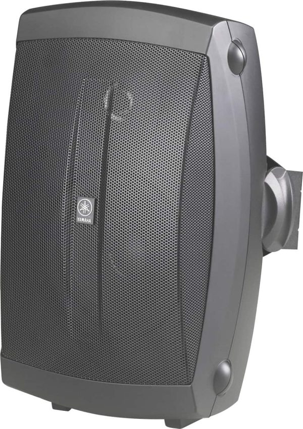 Yamaha 35W Outdoor Speakers Pair Black Continuous Power-1