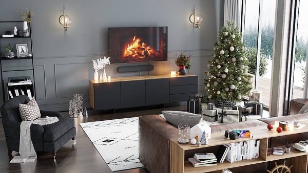 Yamaha SR B20A Sound Bar Built in Subwoofers Bluetooth-10