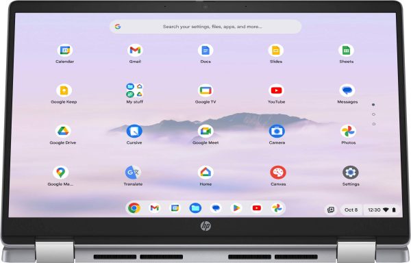 HP Chromebook Plus 2 in 1 Laptop Touch Screen Intel Core i3-2
