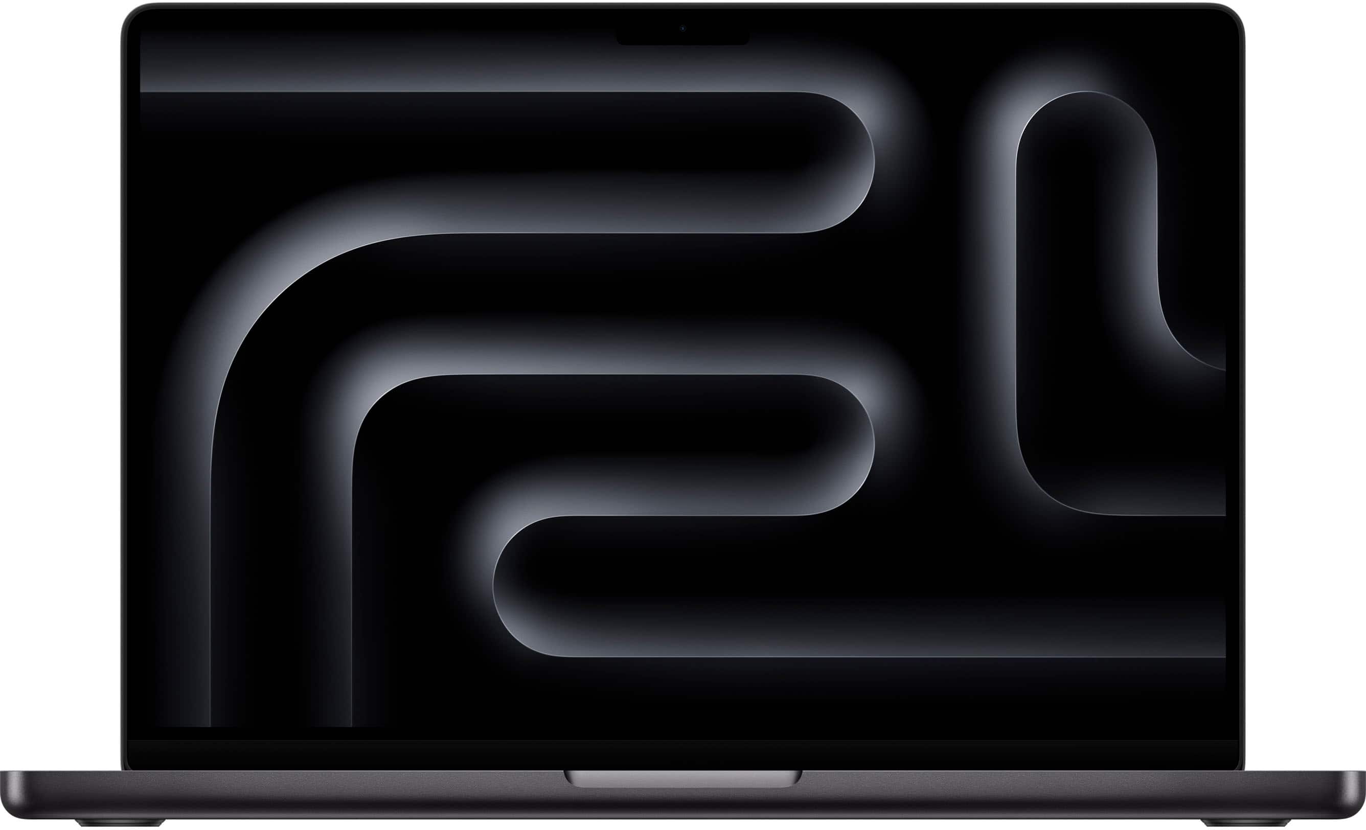 Apple MacBook Pro 14-inch laptop displaying creative software on screen