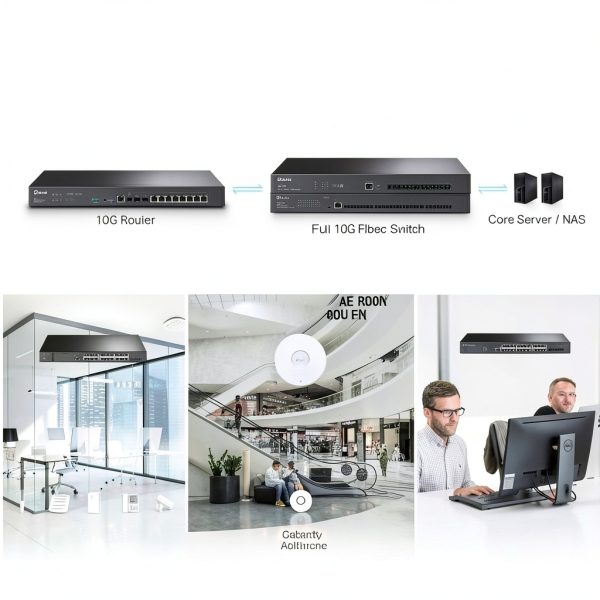 TP-Link ER8411 10G VPN Router Enterprise Wired Connectivity-5