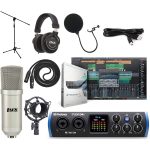 PreSonus Studio 24c USB-C Audio Interface Bundle Recording-0