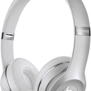 Beats Solo3 Wireless Headphones Silver On Ear Latest Model-0