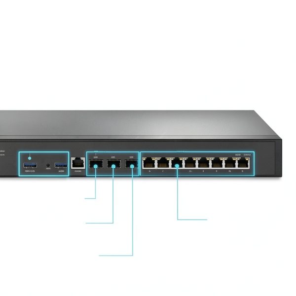 TP-Link ER8411 10G VPN Router Enterprise Wired Connectivity-2