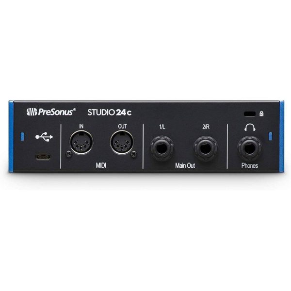 PreSonus Studio 24c USB-C Audio Interface Bundle Recording-3
