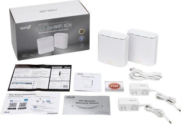 ASUS ZenWifi XD6 AX5400 Dual Band Mesh Wi Fi 6 System-10